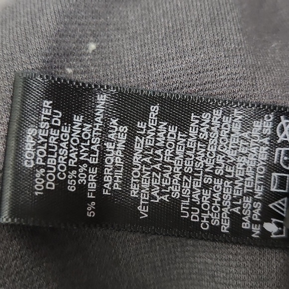 Express Ruched Tube Cocktail Metallic Top - Picture 11 of 15